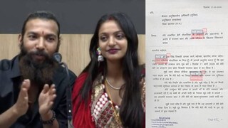 മൊണാലിസ ഭോസ്ലെയും ഫര്‍മാൻ ഖാനും, രക്ഷിതാക്കളുടെ പരാതി (വലത്)