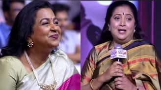 രാധികയെ മുന്നിലിരുത്തി ശരത്കുമാറിന്റെ ആദ്യഭാര്യ പറഞ്ഞ വാക്കുകൾ; കയ്യടിച്ച് മകൾ വരലക്ഷ്മി