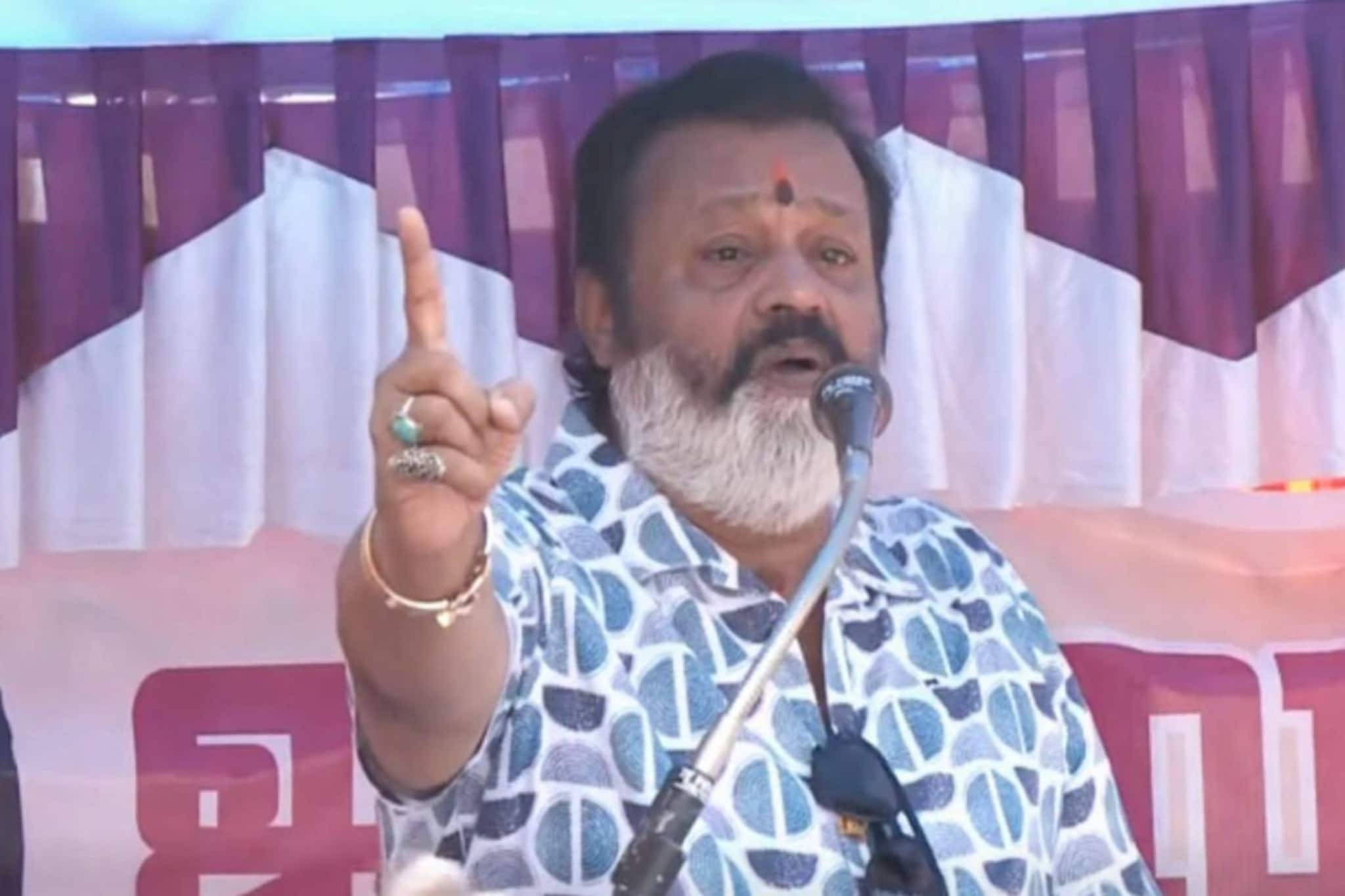 'അവർ 2 പേര് നിയമസഭയിൽ ഉണ്ടായിരുന്നെങ്കിൽ കട്ടെടുത്ത സ്വർണം  അവിടെ വയ്ക്കാൻ പറ‍ഞ്ഞേനെ': സുരേഷ് ​ഗോപി