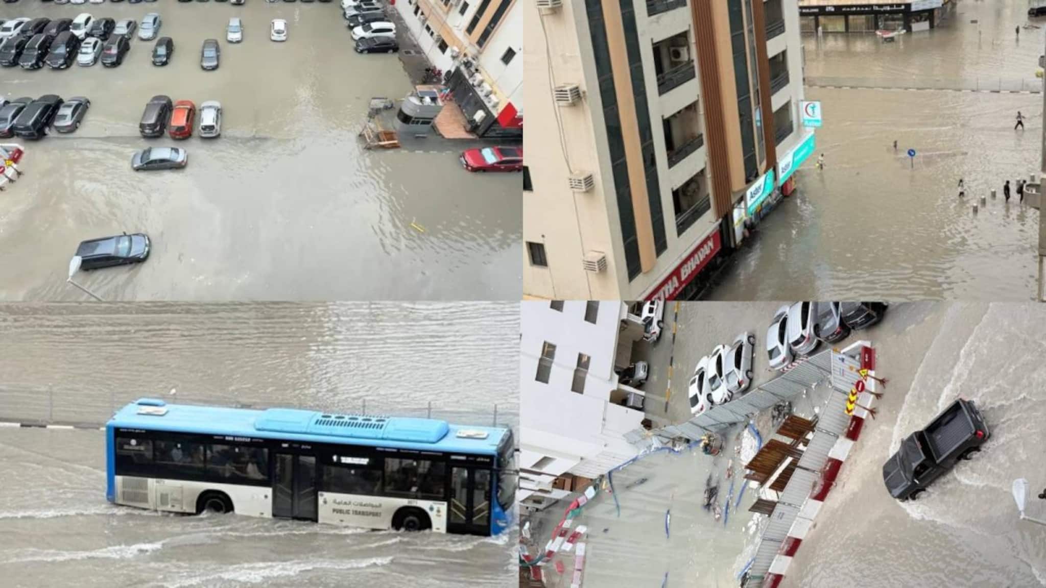 യുഎഇയിൽ റെക്കോഡ് മഴ; തുടർച്ചയായ നാലാംദിവസവും ശക്തമായ മഴയും കാറ്റും; ജനജീവിതം തടസപ്പെട്ടു