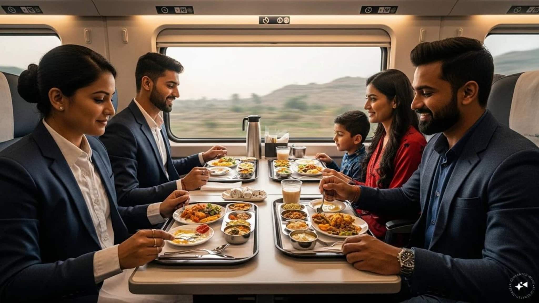 കേരളത്തിലെ വന്ദേഭാരത് ട്രെയിനുകളിൽ നെയ്ച്ചോറും ചിക്കൻ കറിയും മുതൽ അടപ്രഥമൻ വരെ;മെനു പരിഷ്കരിച്ചു