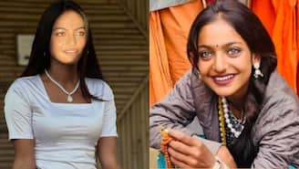 തിരുവനന്തപുരത്തെ പോലീസ് സ്റ്റേഷനിൽ എത്തുന്നതിന് തലേന്ന് വൈറൽ സുന്ദരി മൊണാലിസയും കാമുകൻ ഫർമാനും മന്ത്രിക്കൊപ്പം