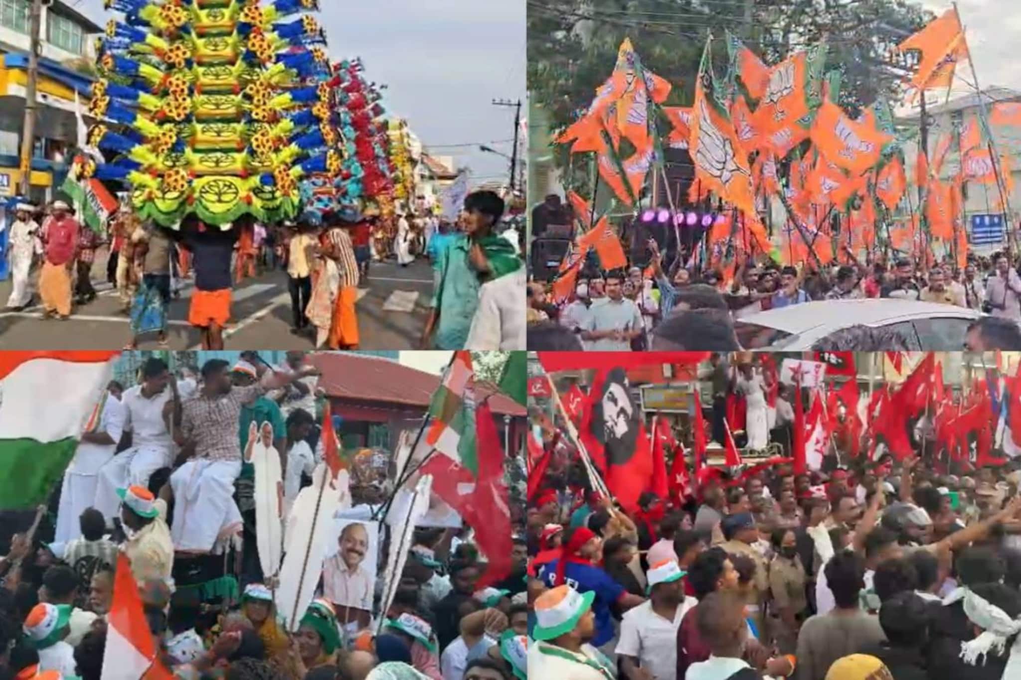 കളറാക്കി കലാശക്കൊട്ട്; ഇനി നിശബ്ദപ്രചാരണം; വ്യാഴാഴ്ച വിധിയെഴുത്ത്