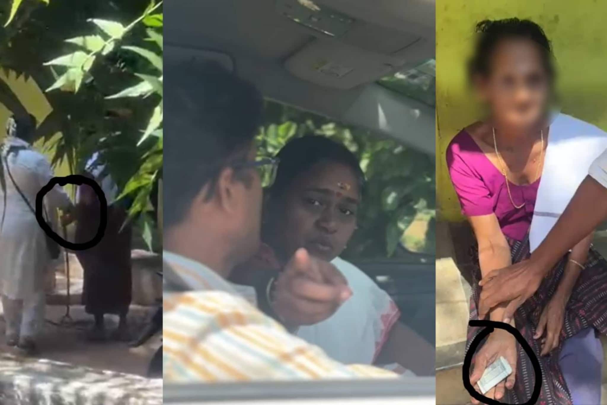 പാലക്കാട്ട് വോട്ടിന് ബിജെപി പണം വിതരണം ചെയ്തെന്ന് കോൺഗ്രസ്; ദൃശ്യങ്ങളിൽ ശോഭാ സുരേന്ദ്രനും