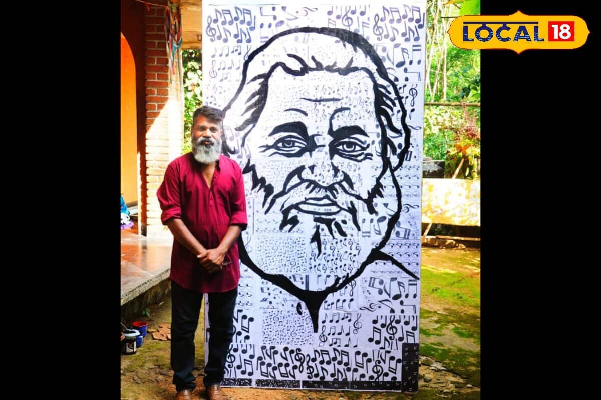 ഗുരുക്കന്മാരില്ലാതെ വരച്ചുകയറി; 85-ലേറെ പള്ളികളിൽ അൾത്താര പെയിന്റിംഗ് തീർത്ത ജയൻ്റെ വിജയഗാഥ