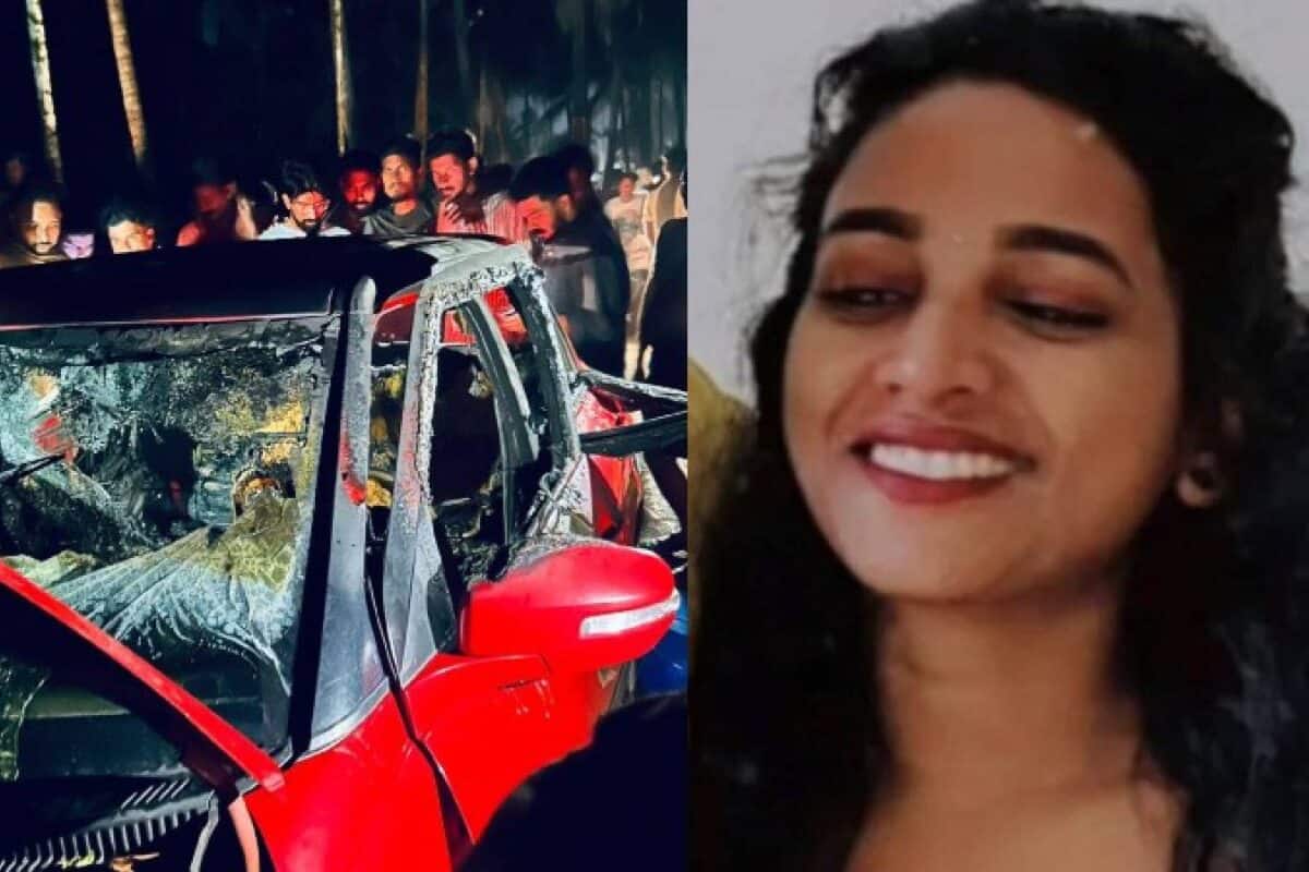 കോഴിക്കോട് കാറിന് തീപിടിച്ച് ഗർഭിണിയുടെ മരണം; കാരണം ഷോർട്ട് സർക്യൂട്ട് അല്ലെന്ന് പ്രാഥമിക നിഗമനം