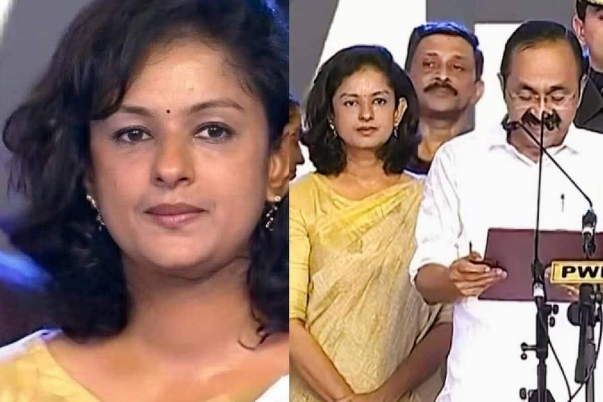 സത്യപ്രതിജ്ഞാ ചടങ്ങിനിടെ ക്യാമറക്കണ്ണുകൾ ഉടക്കിയത് ആ മുഖത്ത്; സോഷ്യൽ മീഡിയ തിരഞ്ഞത് ആരേ?