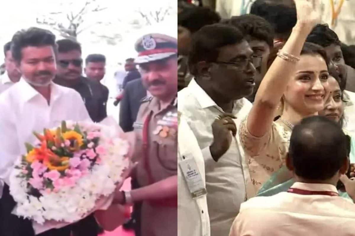 തൃഷ വിജയിയുടെ സത്യപ്രതിജ്ഞാ ചടങ്ങിൽ അതിഥിയാകും