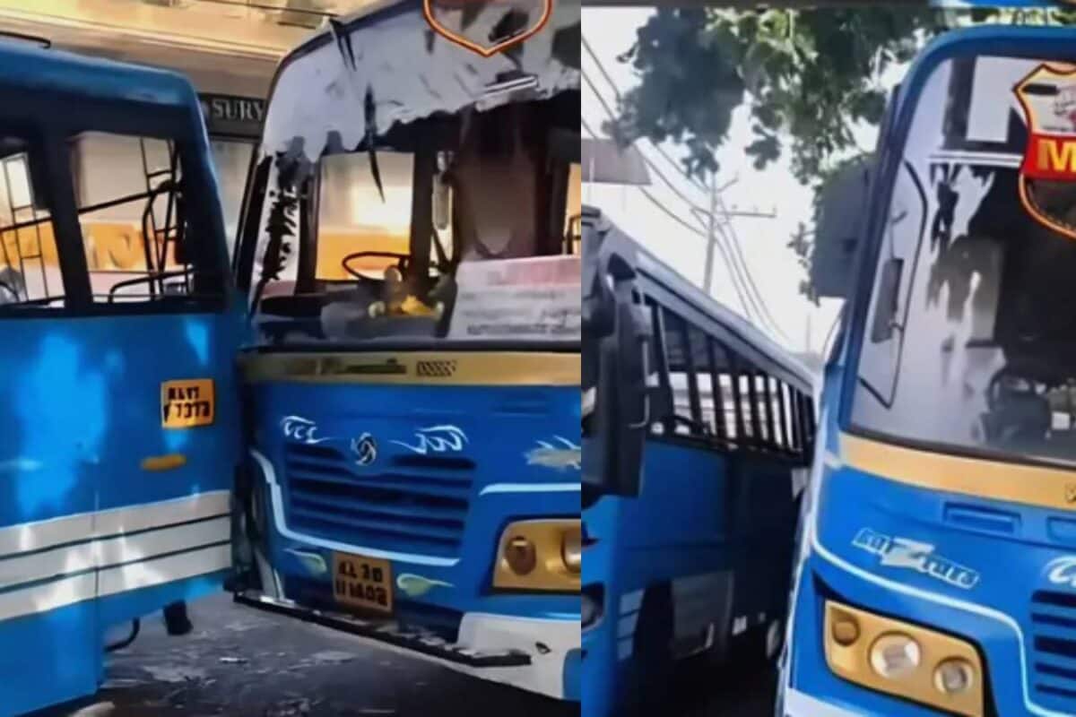 'ശുദ്ധ തെമ്മാടിത്തരം വെച്ചുപൊറുപ്പിക്കില്ല'; നടുറോഡിൽ 'രാഖി'യെ ഇടിച്ച 'ദുർഗ'യുടെ ഗുണ്ടായിസത്തിന് MVD മുന്നറിയിപ്പ്