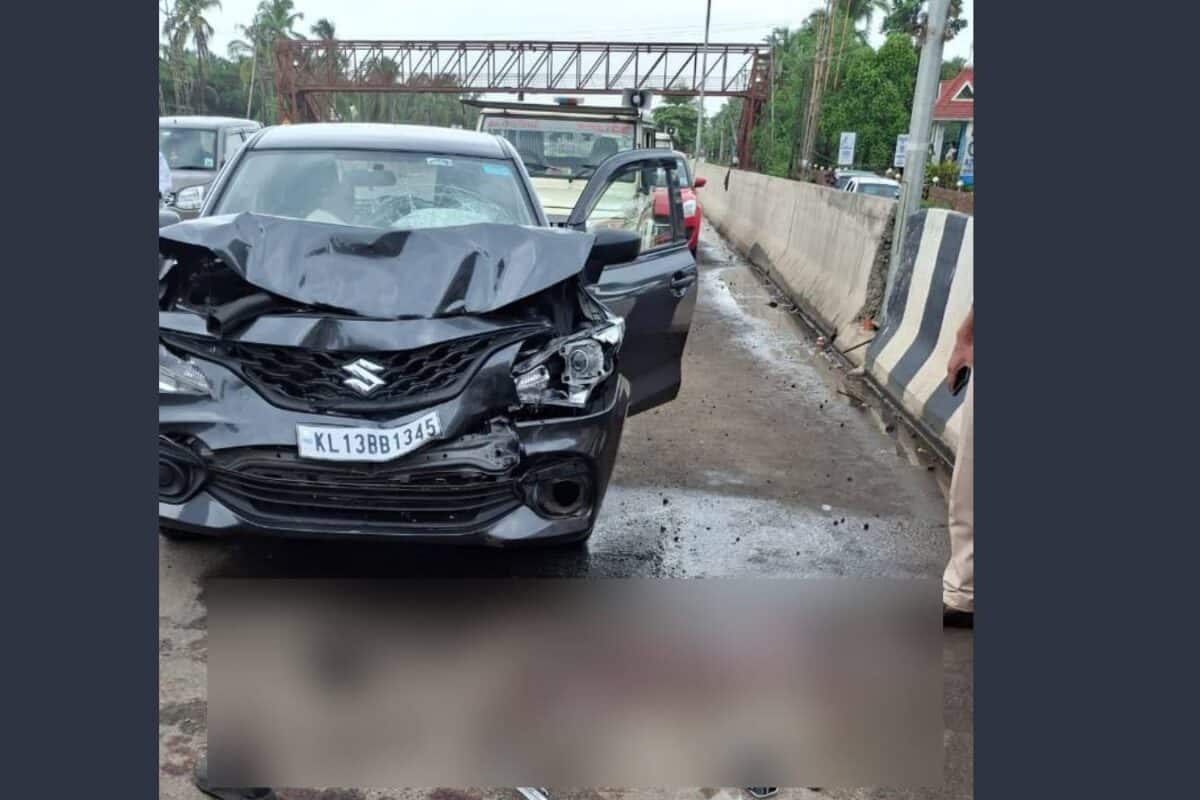 കാസർഗോഡ് ഹൈവേ പട്രോളിങ്ങിനിടെ കാറിടിച്ച് ഗുരുതര പരിക്കേറ്റ രണ്ട് പോലീസുകാരുടെ കാലുകൾ മുറിച്ചുനീക്കി