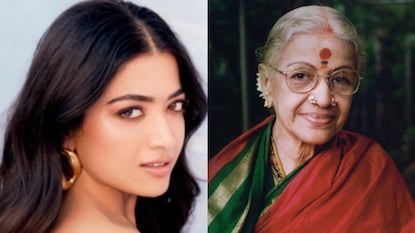 രശ്മിക മന്ദാന, എം.എസ്. സുബ്ബലക്ഷ്മി രശ്മിക മന്ദാന, എം.എസ്. സുബ്ബലക്ഷ്മി
