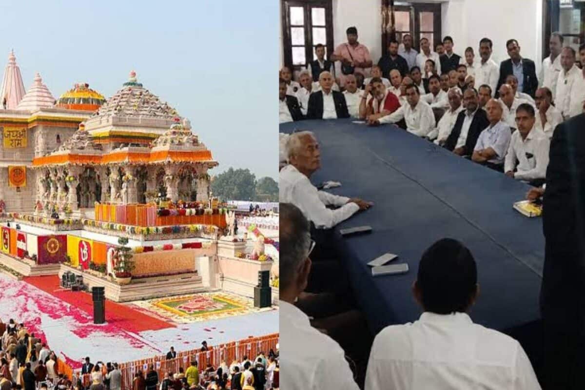 രാമക്ഷേത്ര അഴിമതിയിലെ പ്രതികൾക്ക് വേണ്ടി ഹാജരായാൽ 5 ലക്ഷം പിഴ;അഭിഭാഷകർക്ക് മുന്നറിയിപ്പുമായി ബാർ അസോസിയേഷൻ