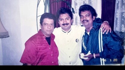 ജി. വേണുഗോപാൽ സലിം കുമാറിനും കുഞ്ചനുമൊപ്പം