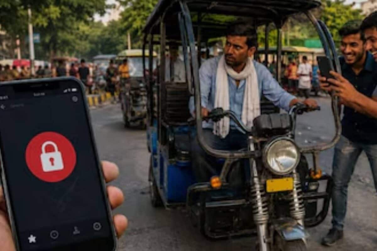 ബ്ലൂടൂത്ത് ഹാക്കിങ് പ്രാങ്ക് : ഡൽഹിയിലെ ഇ-റിക്ഷാ തൊഴിലാളികളുടെ വരുമാനം പകുതിയോളം കുറഞ്ഞു