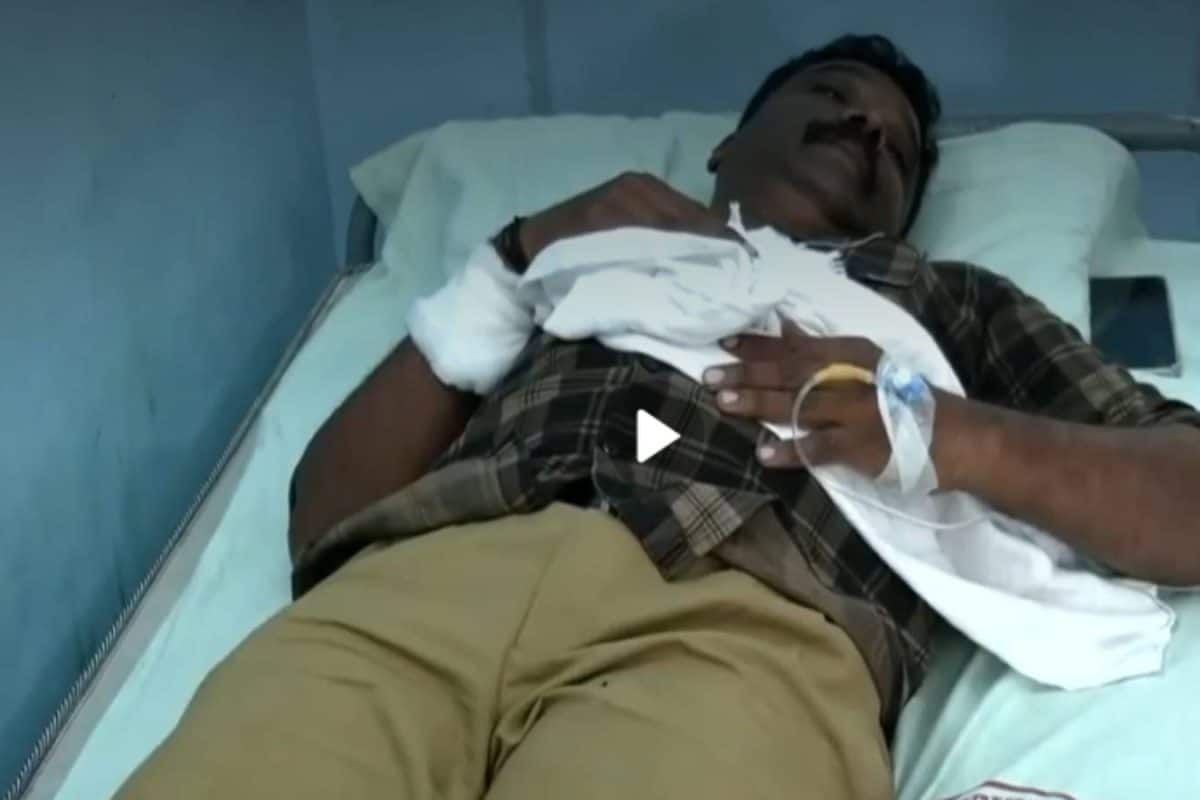 തിരുവനന്തപുരത്ത് തോട്ടിൽ മാലിന്യം നിക്ഷേപിച്ച സംഘത്തെ തടയാൻ ശ്രമിച്ച കോർപ്പറേഷൻ ജീവനക്കാരനെ ഓട്ടോറിക്ഷ ഇടിപ്പിച്ചു