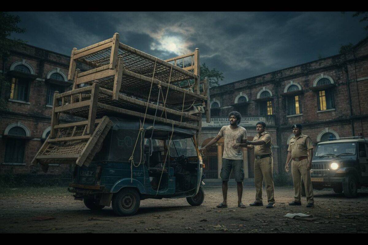 എന്തോ വല്ലാതങ്ങ് ഇഷ്ടായി! മഹാരാജാസ് കോളേജ് ഹോസ്റ്റലിൽ നിന്ന് കട്ടിൽ മോഷ്ടിക്കാൻ ശ്രമിച്ച പൂർവവിദ്യാർത്ഥി പിടിയിൽ