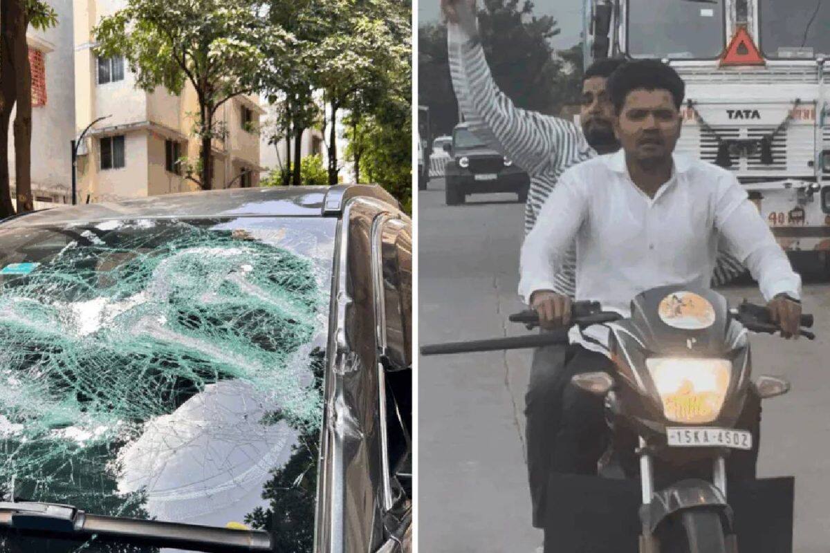 'ഇരുമ്പ് കമ്പികൾ വലിച്ചെറിഞ്ഞു, കാറിന്റെ ചില്ലുകൾ തകർത്തു' ലൈംഗികാതിക്രമം ചോദ്യം ചെയ്ത കുടുംബത്തെ 15 കിലോമീറ്ററോളം പിന്തുടർന്ന് ആക്രമിച്ചു