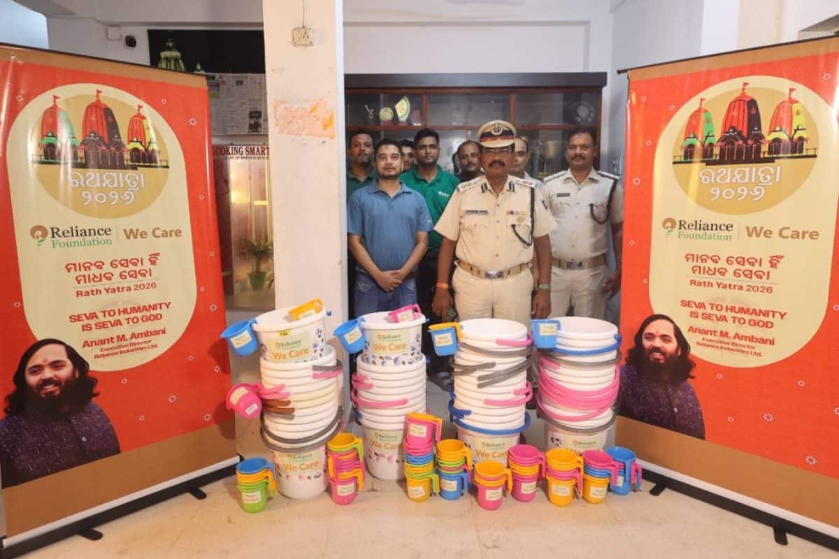 പുരി രഥയാത്ര: പോലീസ് ഉദ്യോഗസ്ഥർക്ക് സഹായവും പിന്തുണയുമായി റിലയൻസ് ഫൗണ്ടേഷൻ