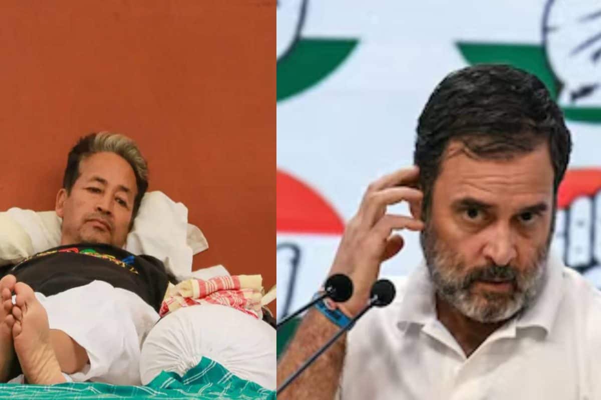ഡൽഹിയിൽ വിദ്യാർത്ഥികളെ പിന്തുണക്കുന്ന രാഹുൽഗാന്ധി വാങ്ചുക്കിന്റെ പ്രതിഷേധത്തിൽ നിന്ന് വിട്ടുനിൽക്കുന്നതിന് കാരണമെന്ത് ?