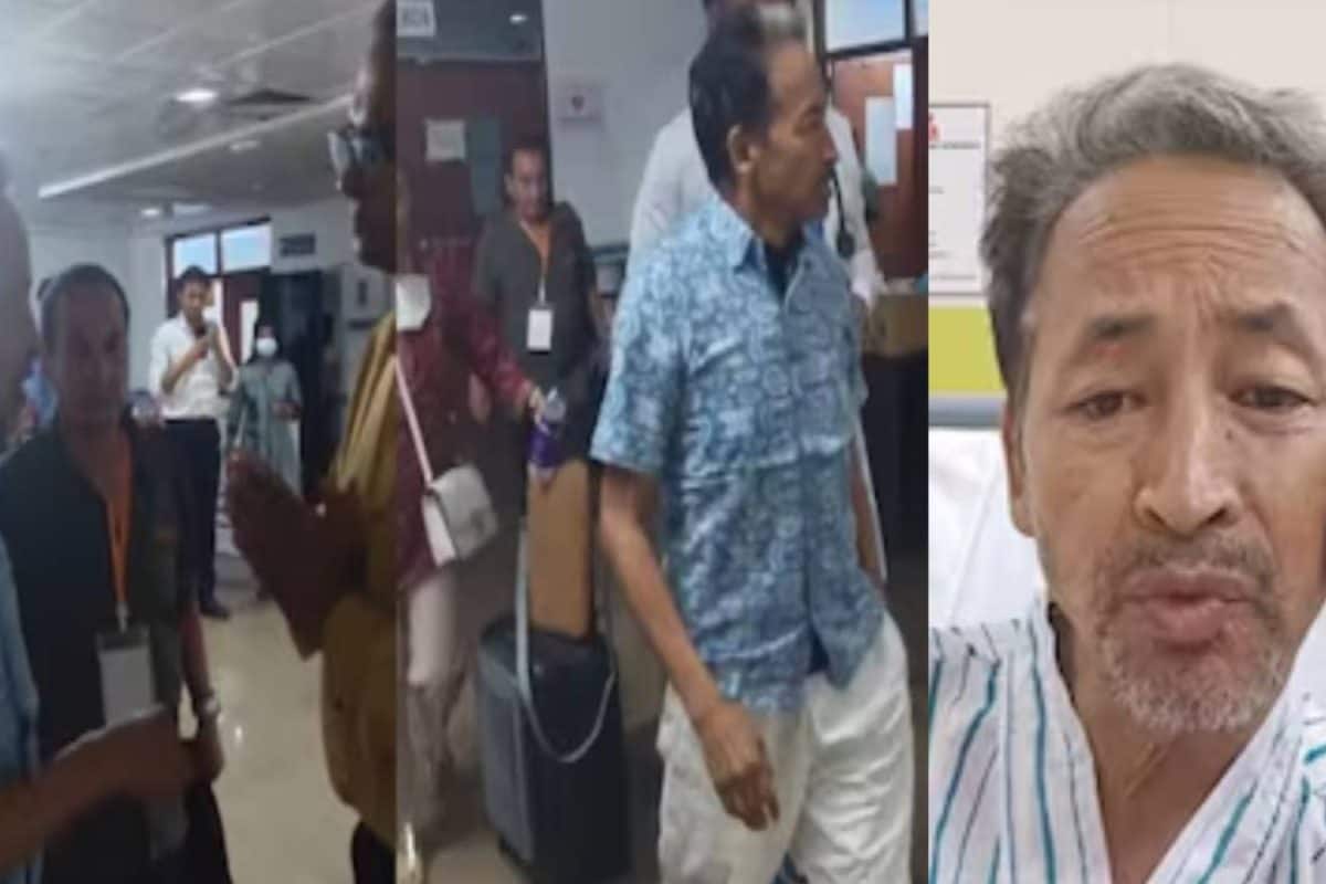 'തടവുകാരനെ പോലെ കണ്ടു'; ആശുപത്രി ജീവനക്കാരും സോനം വാങ്ചുക്കും തമ്മിൽ വാക്കേറ്റം, വിശദീകരണവുമായി ആശുപത്രി അധികൃതർ