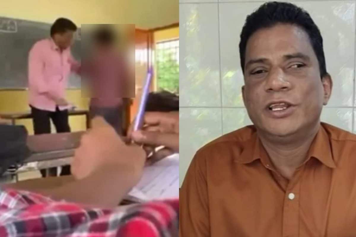 'കാഴ്ചപരിമിതിയുള്ള എന്നെ കോമാളിയാക്കി, പെട്ടെന്നുള്ള സങ്കടത്തിൽ പറ്റിപ്പോയതാണ്': വിദ്യാർത്ഥിയെ മർദ്ദിച്ച അദ്ധ്യാപകൻ