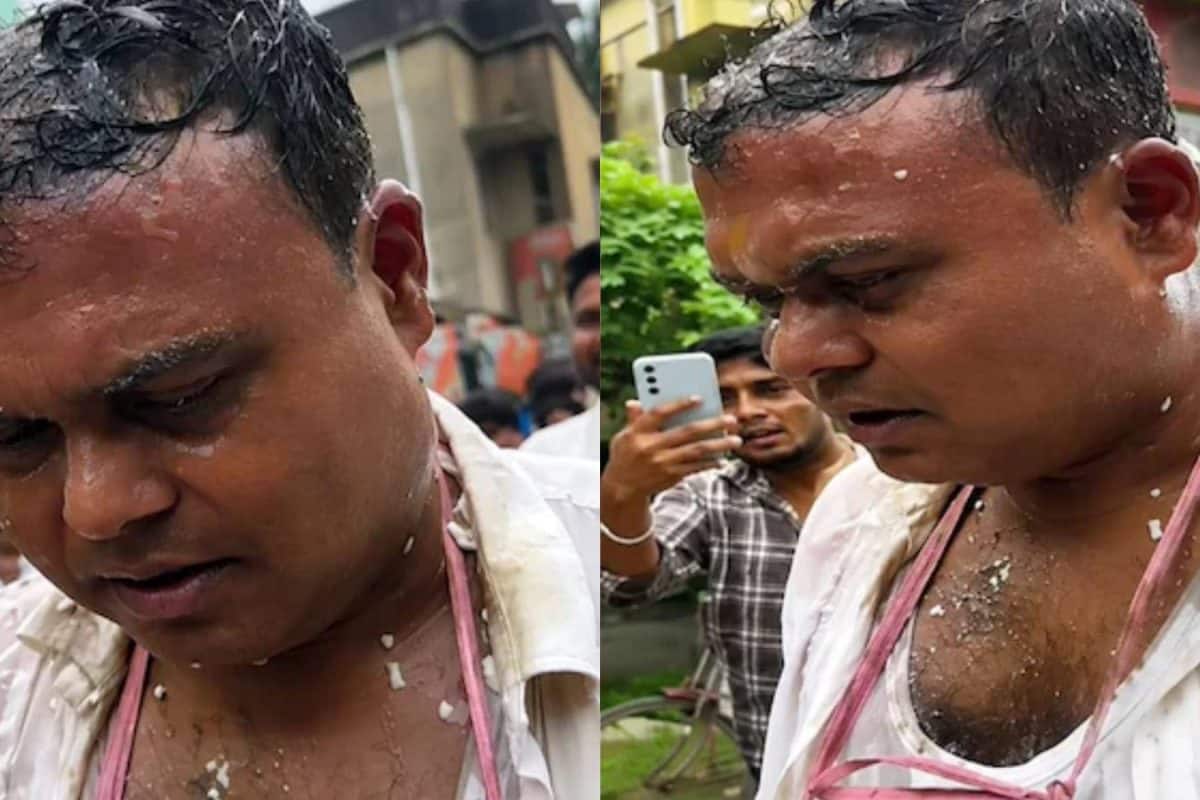 ലൈംഗികാതിക്രമം നടത്തിയ അദ്ധ്യാപകനെ ചെരുപ്പുമാല അണിയിച്ച് ക്യാമ്പസിലൂടെ നടത്തിച്ച് വിദ്യാർത്ഥികൾ