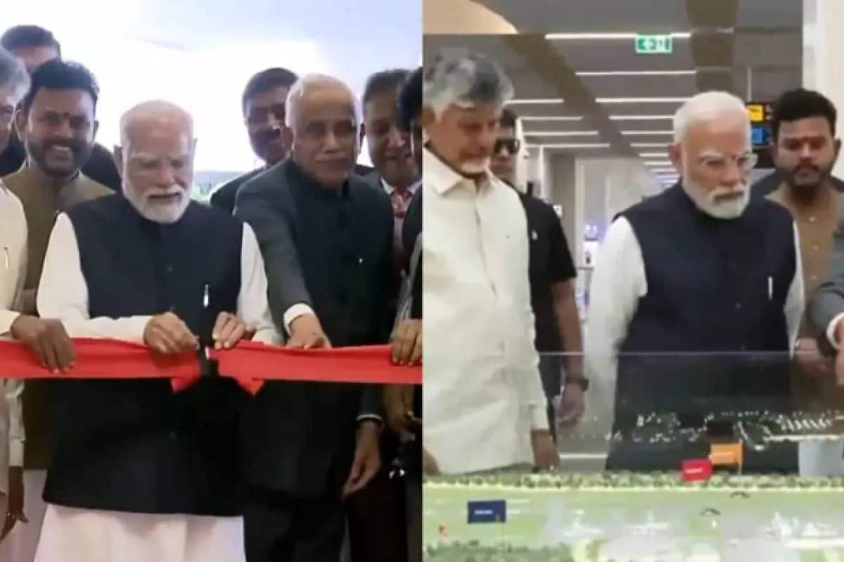 ആന്ധ്രപ്രദേശിൽ 5000 കോടി രൂപയുടെ വിമാനത്താവളം പ്രധാനമന്ത്രി മോദി ഉദ്ഘാടനം ചെയ്തു