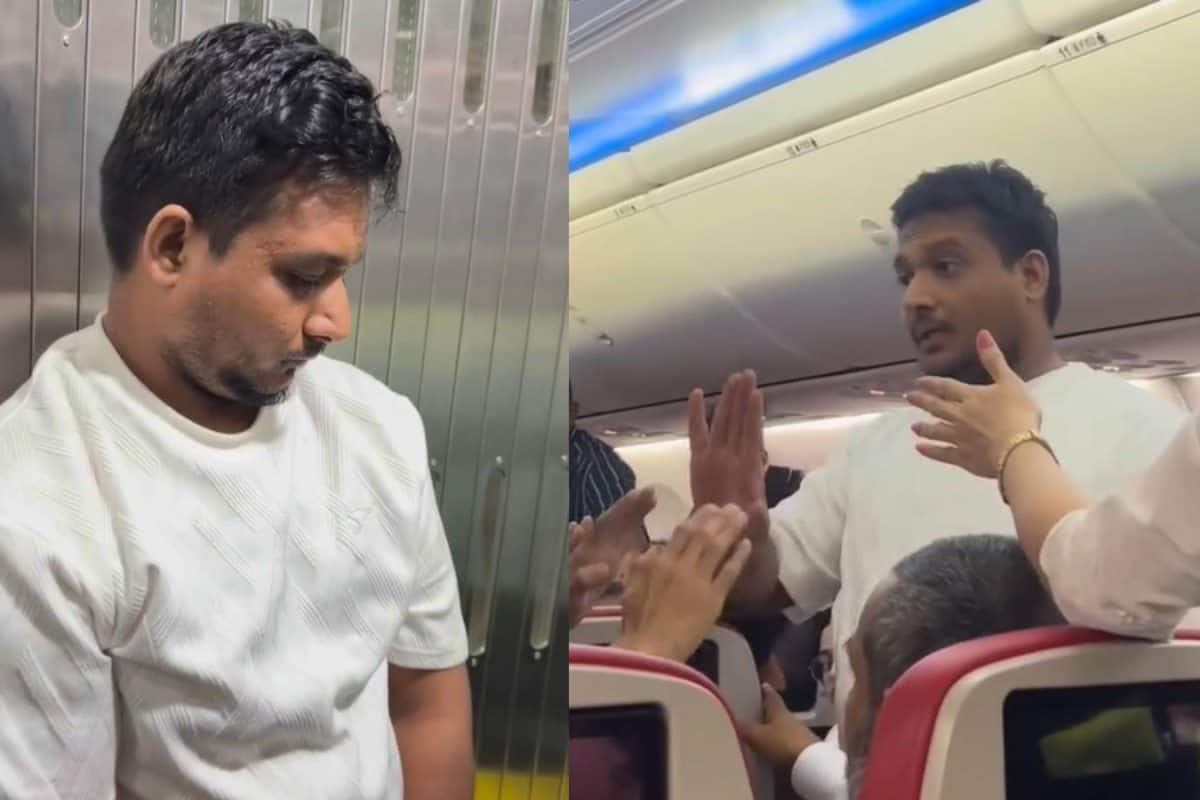 വിമാനത്തിൻ്റെ എമർജൻസി വാതിൽ തുറക്കാൻ ശ്രമിച്ചതിന് അറസ്റ്റിലായ മലയാളി യുവാവ് മജിസ്ട്രേറ്റിന് മുന്നിൽ ജാമ്യപേപ്പർ വലിച്ച് കീറി