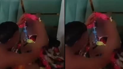 സോഷ്യൽ മീഡിയയിൽ പ്രചരിക്കുന്ന വീഡിയോയിൽ നിന്ന് സോഷ്യൽ മീഡിയയിൽ പ്രചരിക്കുന്ന വീഡിയോയിൽ നിന്ന്
