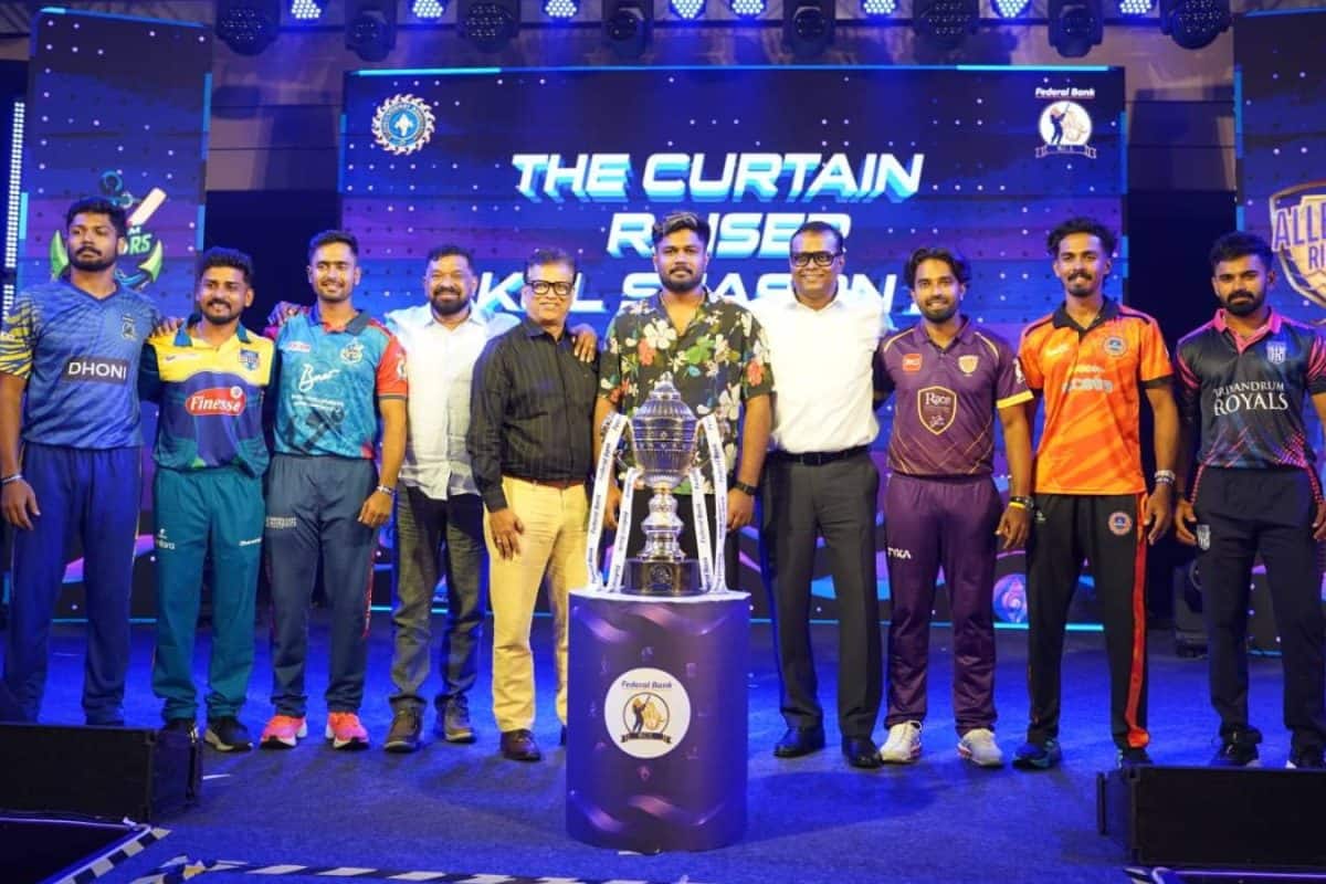 കേരള ക്രിക്കറ്റ് ലീഗ് സീസൺ 3: തിരുവനന്തപുരത്ത് വർണാഭമായ ടീം ലോഞ്ച്; ആവേശം പകർന്ന് സഞ്ജു സാംസൺ