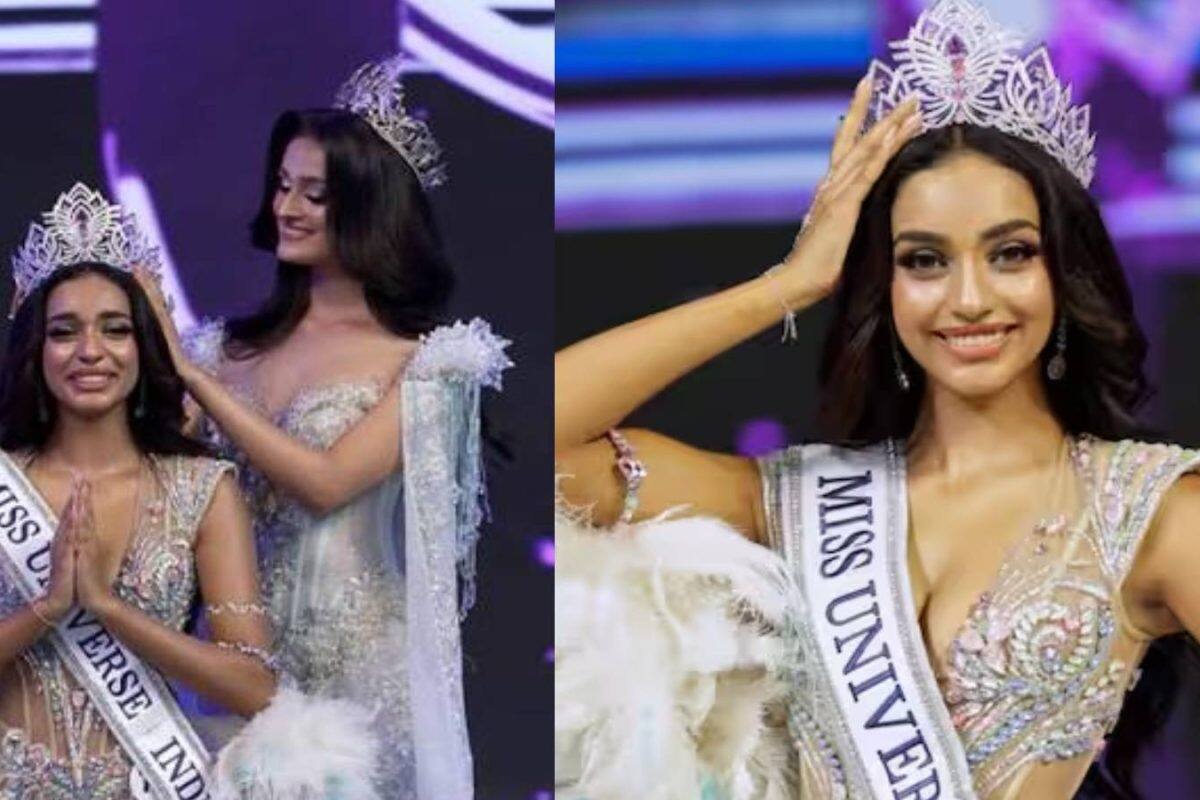 മിസ് യൂണിവേഴ്സ് ഇന്ത്യയായി മലയാളി ; 53 മത്സരാർത്ഥികളെ പിന്തള്ളി 19 കാരിക്ക് വിജയകിരീടം