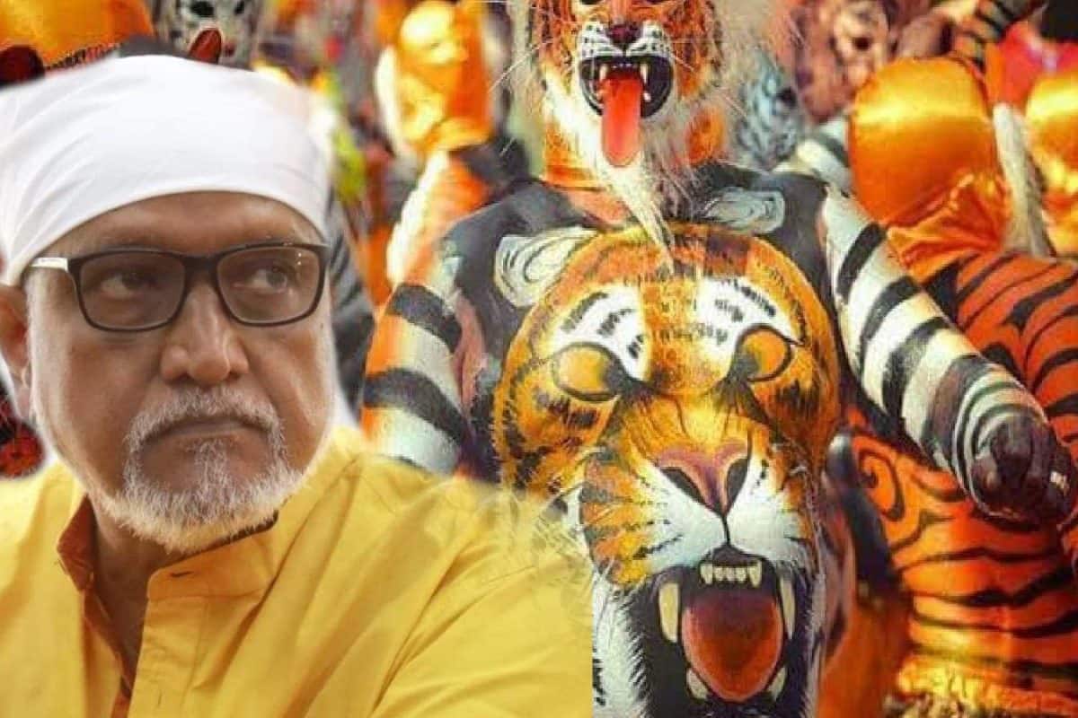 പുലികളി കലാവൈകൃതമെന്ന് വി കെ ശ്രീരാമൻ; മാപ്പ് പറയണമെന്ന് പുലികളി സംഘങ്ങൾ
