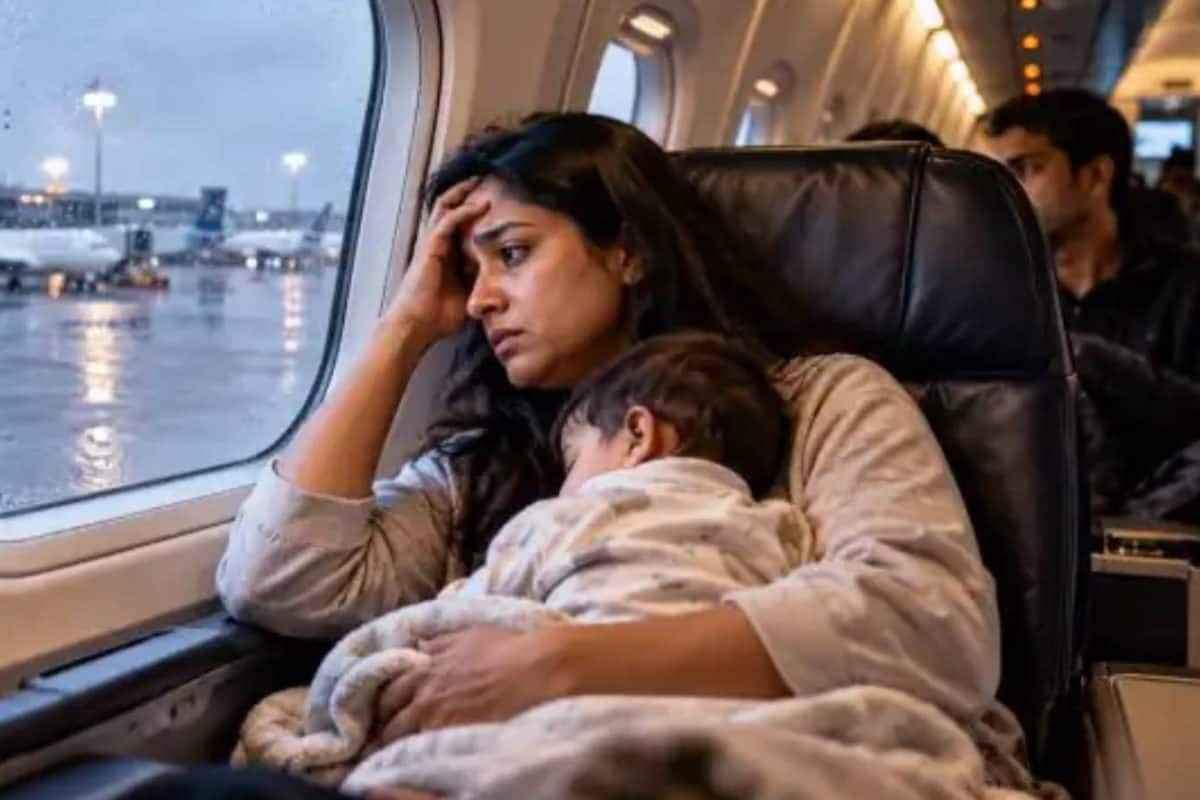 യുവതിയും കൈക്കുഞ്ഞും ഭക്ഷണവും വെള്ളവുമില്ലാതെ വിമാനത്താവളത്തിൽ 10 മണിക്കൂർ; 1.5 ലക്ഷം നഷ്ടപരിഹാരം