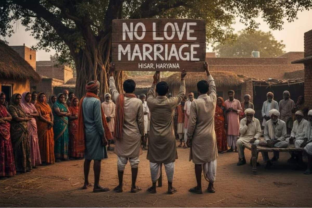 പ്രണയ വിവാഹങ്ങള് വിലക്കി ഖാപ് പഞ്ചായത്ത്; സാമൂഹികാന്തരീക്ഷം സംരക്ഷിക്കാനെന്ന് വാദം