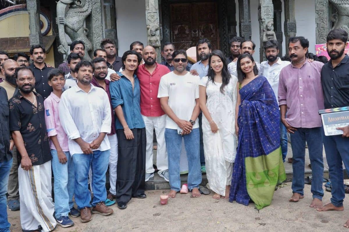 പൂർണമായും കാടിനുള്ളിൽ ചിത്രീകരിക്കുന്ന പുതുമുഖ നായികയുടെ ചിത്രം; ആരണ്യകാണ്ഡത്തിന് വിജയദശമി ദിനത്തിൽ തുടക്കം