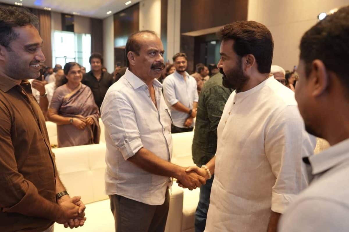 സത്യൻ അന്തിക്കാടിനൊപ്പം 20 സിനിമകൾ; മകന്റെ ഒപ്പം ആദ്യ സിനിമ; മോഹൻലാൽ - അനൂപ് സത്യൻ ചിത്രത്തിന് തുടക്കം