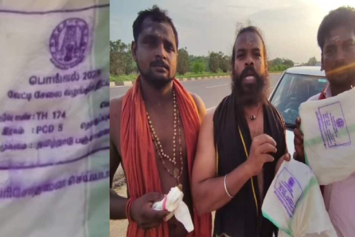 തമിഴ്നാട് സർക്കാരിന്റെ സൗജന്യ മുണ്ട് പമ്പയിൽ ഇരുമുടിക്കെട്ടാകുന്നു; 300 രൂപയ്ക്ക് കച്ചവടം എന്ന് പരാതി