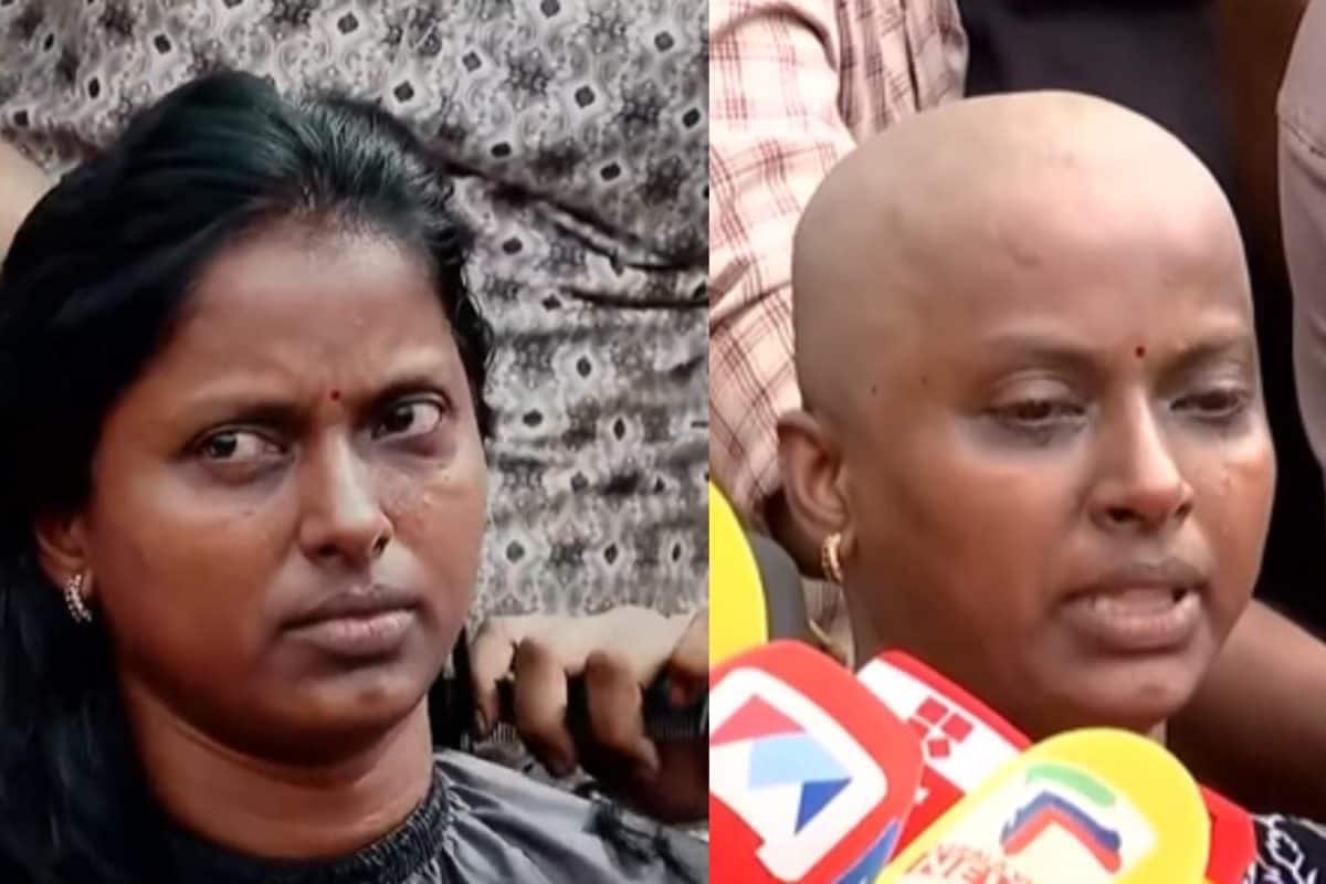 'വളർമതിയോട് രാഹുലും പ്രിയങ്കയും മാപ്പ് പറയണം' എൽപിഎസ്ടി ഉദ്യോഗാർത്ഥികളുടെ തലമുണ്ഡന സമരം ദേശീയ തലത്തിൽ ചർച്ചയാക്കി ബിജെപി