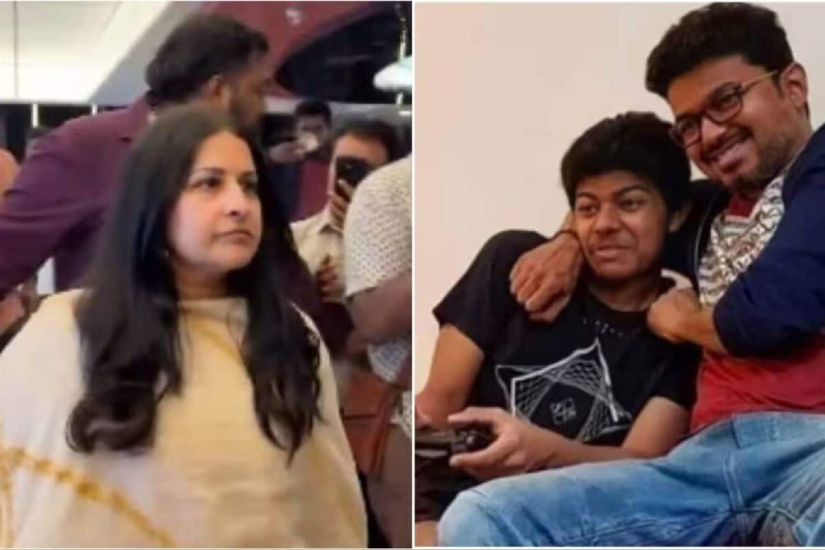 ജെയ്സൺ സഞ്ജയ്യുടെ ആദ്യ സിനിമ കാണാൻ അമ്മയും അനുജത്തിയുമെത്തി; ഒപ്പം 'ചിത്തപ്പ'യും