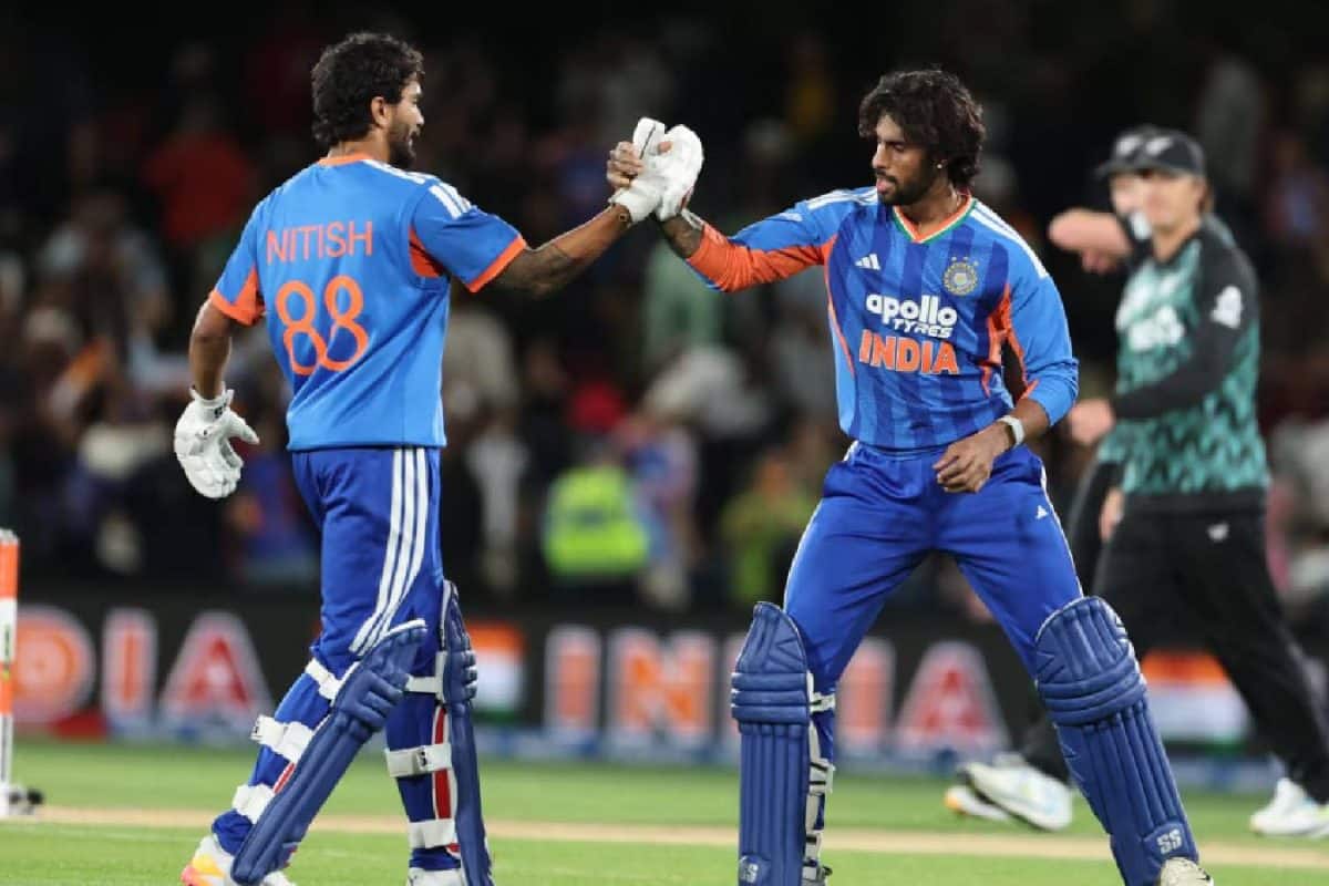 IND vs NZ | രക്ഷകരായി തിലകും നിതീഷും; കിവീസിനെതിരെ രണ്ടാം ടി20യില് ഇന്ത്യയ്ക്ക് നാല് വിക്കറ്റ് ജയം
