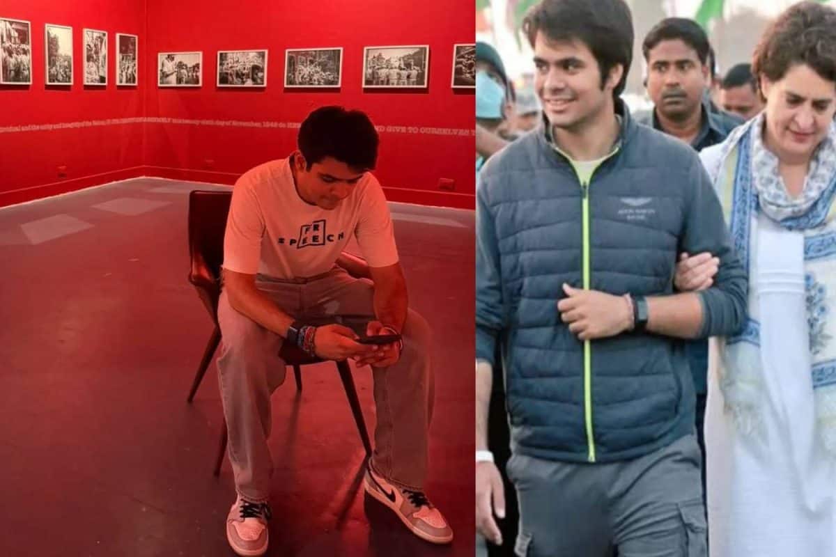 റെയ്ഹാൻ വാദ്രയെ 'സോഫ്റ്റ് ലോഞ്ച് ' ചെയ്തു; രാഷ്ട്രീയമില്ലാത്ത ചിത്രങ്ങൾക്കായിരുന്നു അനുമതി': ബിജെപി