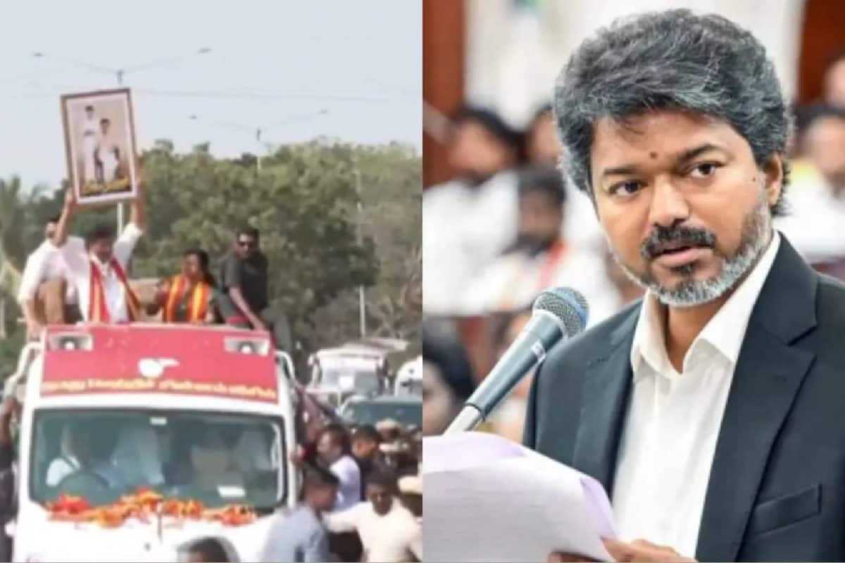 സിനിമ കാണാൻ വന്നില്ലെങ്കിലും മകന്റെ സിനിമ മറക്കാതെ വിജയ്; റോഡ്ഷോയിൽ സർപ്രൈസ്