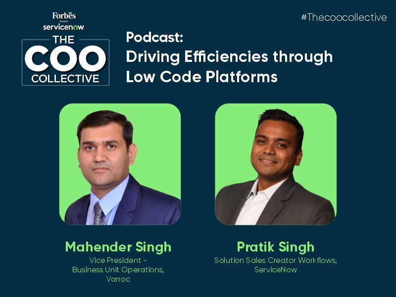 Driving efficiencies through low code platforms with The COO Collective