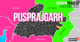 Pusprajgarh (Scheduled Tribe) Assembly constituency in Madhya Pradesh