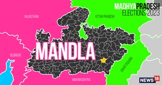 Mandla (Scheduled Tribe) Assembly constituency in Madhya Pradesh