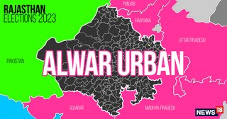 Alwar Urban (General) Assembly constituency in Rajasthan