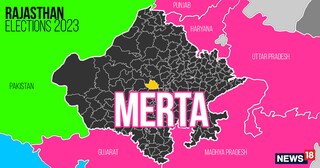 Merta (Scheduled Caste) Assembly constituency in Rajasthan