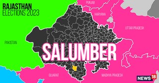 Salumber (Scheduled Tribe) Assembly constituency in Rajasthan