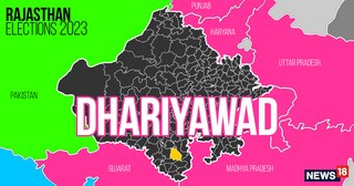 Dhariyawad (Scheduled Tribe) Assembly constituency in Rajasthan