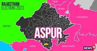 Aspur (Scheduled Tribe) Assembly constituency in Rajasthan